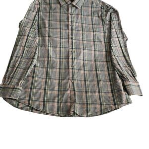 Robert Talbott Black and White Casual Button Down Shirt
